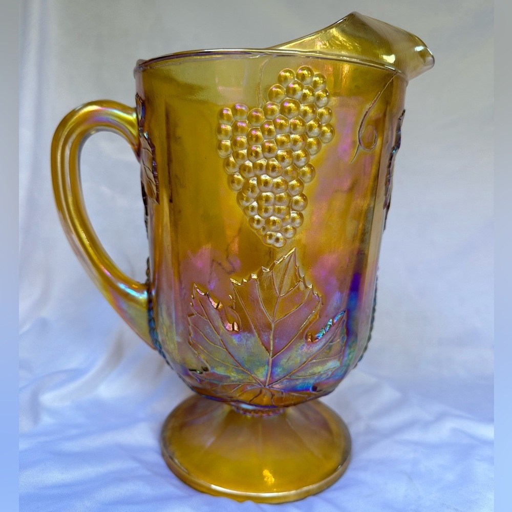 Carnival Glass pitcher